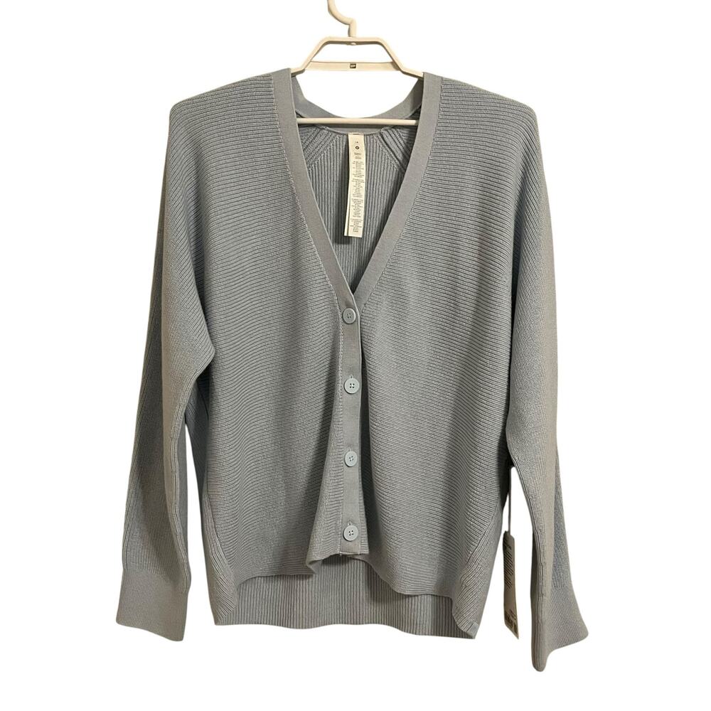 Lululemon Merino Wool Blend Cardigan Sweater